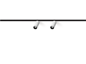FIT 20 48V DOUBLE - LED aluminium track-Light - Ceiling lamp by Arkoslight