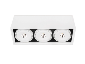 ORBITAL SURFACE 3 LARK-111 - LED ceiling aluminium spotlight - Functional light by Arkoslight