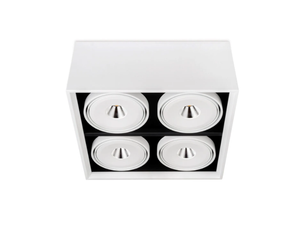 ORBITAL SURFACE 4 LARK-111 - LED ceiling aluminium spotlight - Functional light by Arkoslight