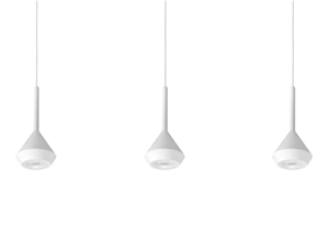 SPIN 3 BASE - LED aluminium pendant lamp - Ceiling lamp by Arkoslight