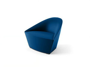 COLINA M - Sled base fabric easy chair - Armchair by Arper