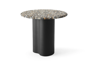 GHIA TOTEM - Round MDF high side table - Coffee table by Arper