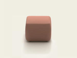 PIX CUBO - Square fabric pouf - Pouf by Arper