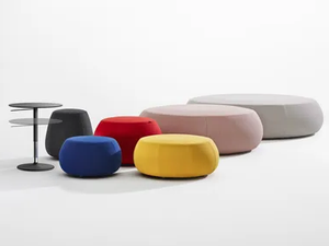 PIX MINI - Upholstered fabric Kids pouf - Pouf by Arper