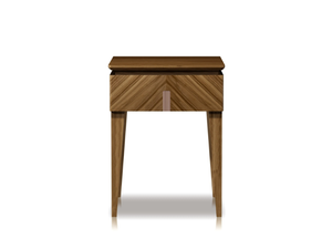 LEONARDO L114N/P - Bedside table - Side table by Arte Brotto