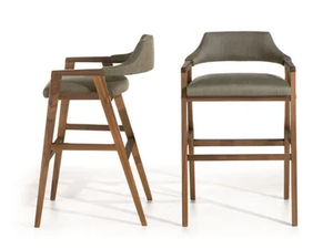 LEONARDO L32 - Stool with integrated cushion - Accessories by Arte Brotto