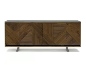 LEONARDO L418 - Solid wood sideboard - Cabinet by Arte Brotto