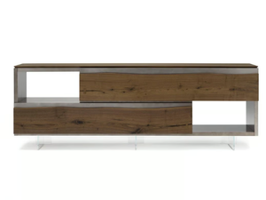 LEONARDO L421 - Walnut sideboard - Cabinet by Arte Brotto