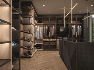 LIFE - Solid wood walk-in wardrobe - wardrobe by Arte Brotto