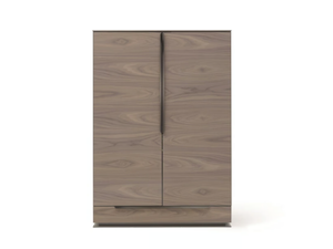 PRINCIPE MP.1920/B - Walnut bar cabinet with integrated lighting - Cabinet by Arte Brotto