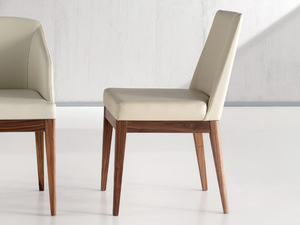 SEGRETI L29N - Upholstered leather chair - Chair by Arte Brotto