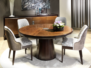 SEGRETI S693 - Round wooden table - Table by Arte Brotto