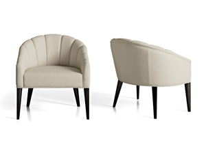 SEGRETI S94 - Upholstered leather easy chair with armrests - Armchair by Arte Brotto