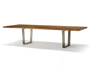 VERO COMPACT - MINIMAL - Rectangular solid wood table - Table by Arte Brotto