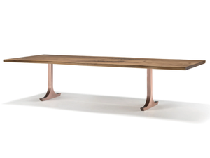 VERO - SLIM - Rectangular solid wood table - Table by Arte Brotto