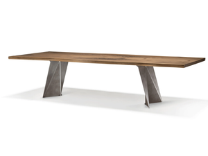 VERO - VELA - Rectangular solid wood table - Table by Arte Brotto