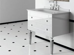 DECOR - Floor-standing vanity unit with drawers - Washbasin cabinet by ARTELINEA