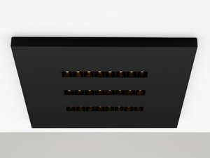 A.39 REFRACTIVE SQUARE/RECTANGULAR - LED metal ceiling lamp - Ceiling lamp by Artemide