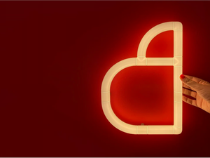 ALPHABET OF LIGHT MINI - LED wall mounted Light letter - Functional light by Artemide