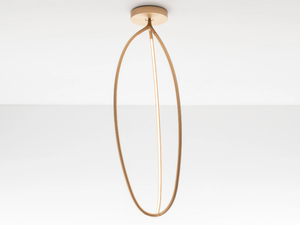 ARRIVAL - Aluminium and silicone ceiling lamp - Ceiling lamp by Artemide