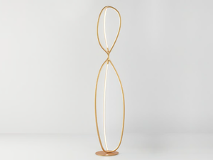 ARRIVAL - Aluminium and silicone floor lamp - Floor lamp by Artemide