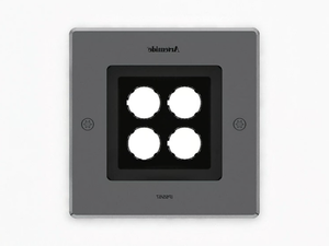 EGO WALK-OVER ALUMINIUM - LED walkover light aluminium steplight - Functional light by Artemide
