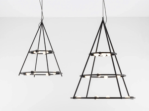 EL PORÍS - Steel pendant lamp - Ceiling lamp by Artemide