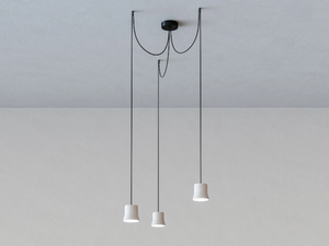 GIÒ LIGHT CLUSTER - LED aluminium pendant lamp - Ceiling lamp by Artemide