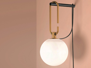 NH - LED blown glass wall lamp - Wall lamp by Artemide