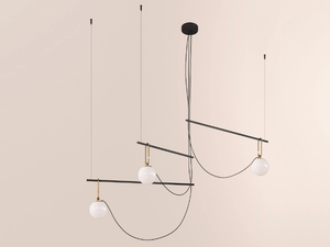 NH S - LED blown glass pendant lamp - Ceiling lamp by Artemide