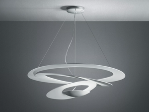 PIRCE - Powder coated aluminium pendant lamp - Ceiling lamp by Artemide