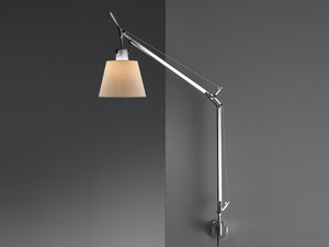 TOLOMEO BASCULANTE - Aluminium wall lamp with swing arm - Wall lamp by Artemide