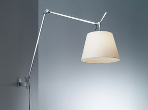 TOLOMEO MEGA - LED aluminium wall lamp with swing arm - Wall lamp by Artemide