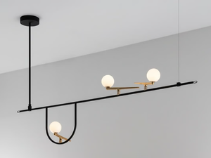 YANZI - LED dimmable steel pendant lamp - Ceiling lamp by Artemide