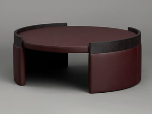 CUFF - Leather coffee table - Coffee table by Articolo Studio