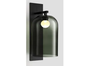 LUMI EXTRA LARGE - LED glass and aluminium outdoor wall lamp - Wall lamp by Articolo Studio