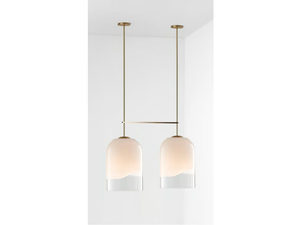 MONI DOUBLE - LED dimmable pendant lamp - Ceiling lamp by Articolo Studio