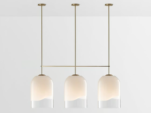 MONI TRIPLE - LED dimmable pendant lamp - Ceiling lamp by Articolo Studio