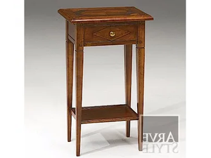 CANALETTO - Rectangular solid wood side table - Coffee table by Arvestyle