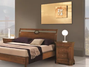 CAPRI - Rectangular bedside table with drawers - Side table by Arvestyle