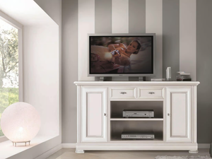 CAPRI - Solid wood TV cabinet with drawers - Cabinet by Arvestyle