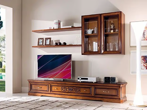 EXCLUSIVE - Wall-mounted TV wall system - Cabinet by Arvestyle