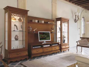 FENICE - Divider solid wood storage wall - Screens by Arvestyle