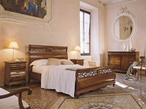 FENICE - Solid wood double bed - Bed frame by Arvestyle