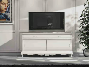 FENICE - Solid wood TV cabinet with drawers - Cabinet by Arvestyle