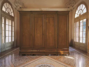 FENICE - Solid wood wardrobe with drawers - wardrobe by Arvestyle