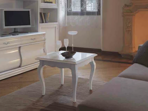 FENICE - Square solid wood coffee table - Coffee table by Arvestyle
