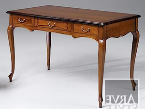 LUDOVICO - Solid wood writing desk with drawers - Desk by Arvestyle