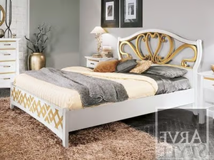NAIMA - Solid wood bed - Bed frame by Arvestyle