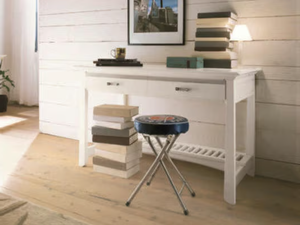 NAIMA - Solid wood secretary desk - Desk by Arvestyle